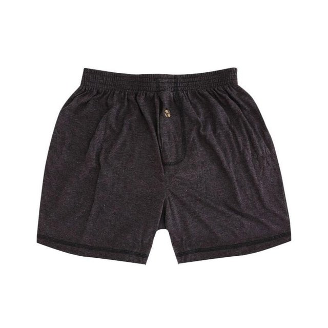 กางเกงบ๊อกเซอร์ผ้ายืด สีดำ ขนาด L - Big C Online