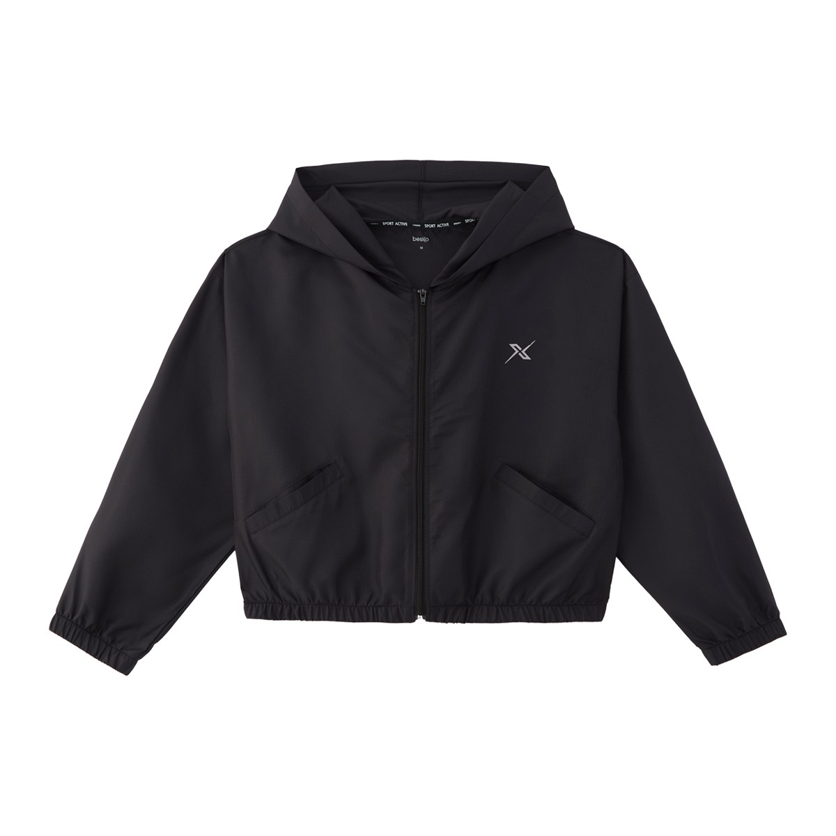 BESICO Women's UV Protection Jacket Model. FDNC25Q4LA021 Black Color