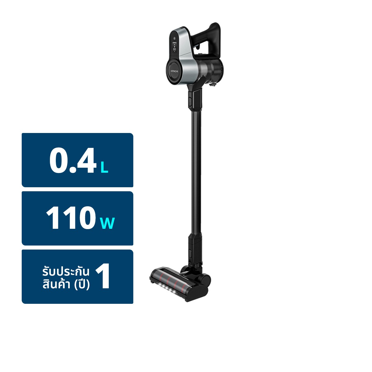 HITACHI Cordless Vacuum Cleaner 2300W Model PV-X100N Color Silver Black