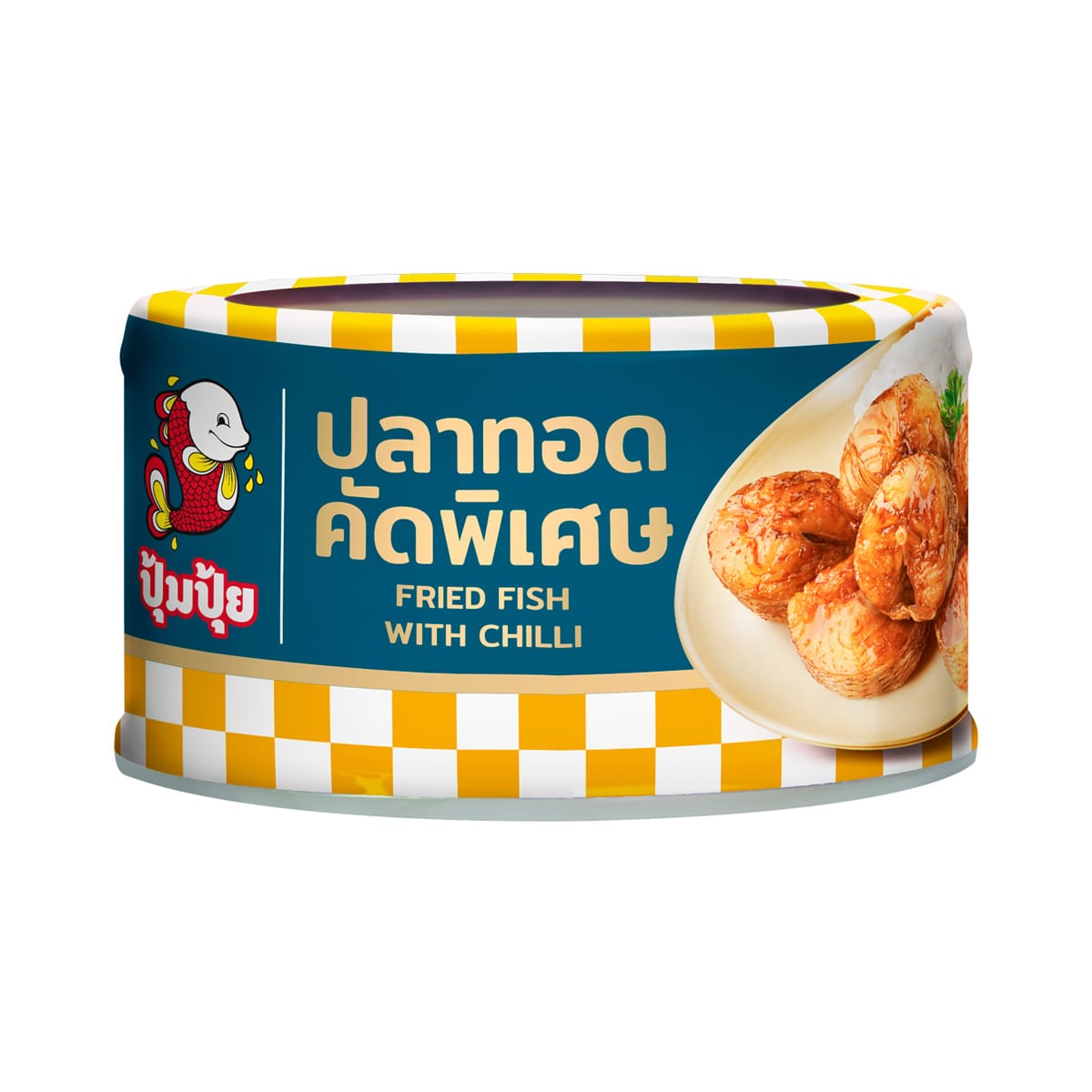 ปุ้มปุ้ย ปลาทอด รสเผ็ด คัดพิเศษ 90 ก.