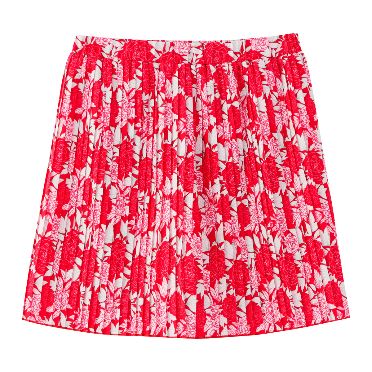 BESICO Women's CNY Skirt Model FMMX26Q1LC02R Color Red