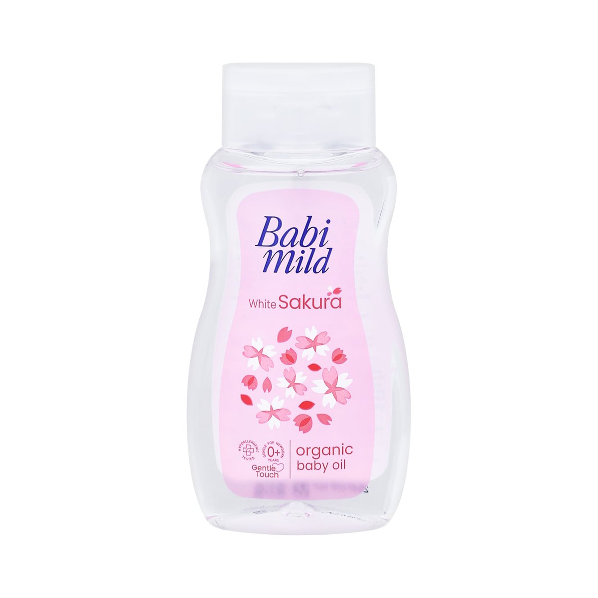 BABI MILD Ultra Mild White Sakura Baby Oil 100 ml.