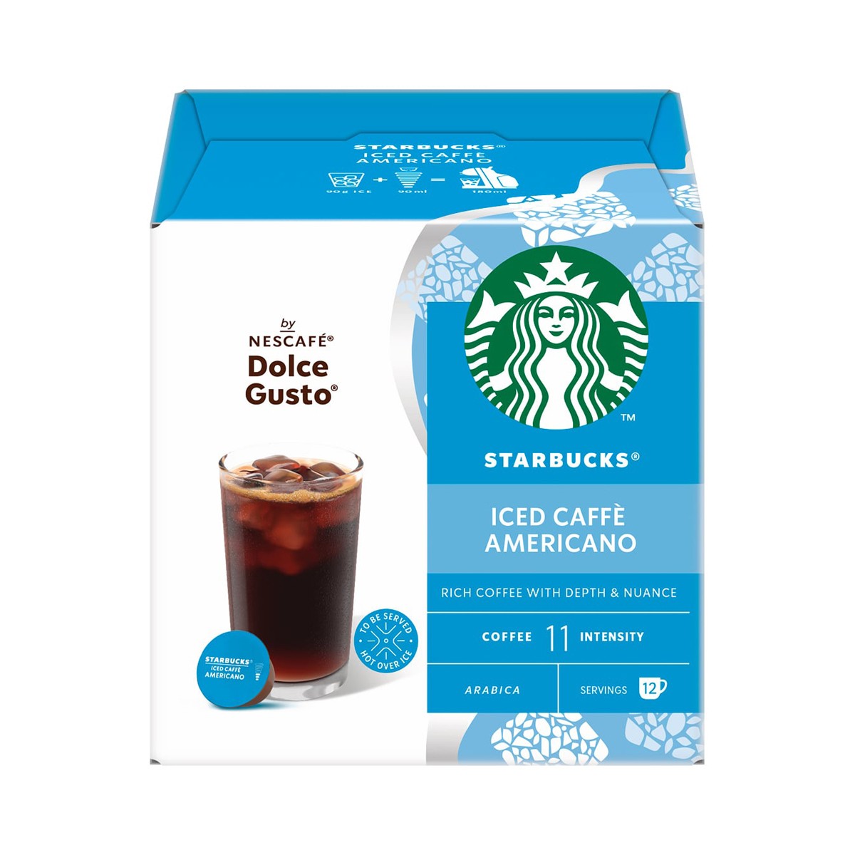 สตาร์บัคส์ ไอซ์อเมริกาโน กาแฟแท้คั่วบด 66 ก.