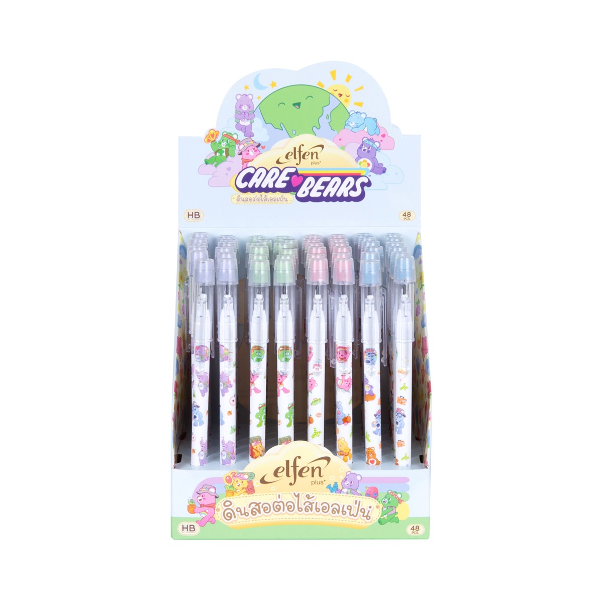 ELFEN x CARE BEARS Non Sharpening Pencil Assorted Patterns