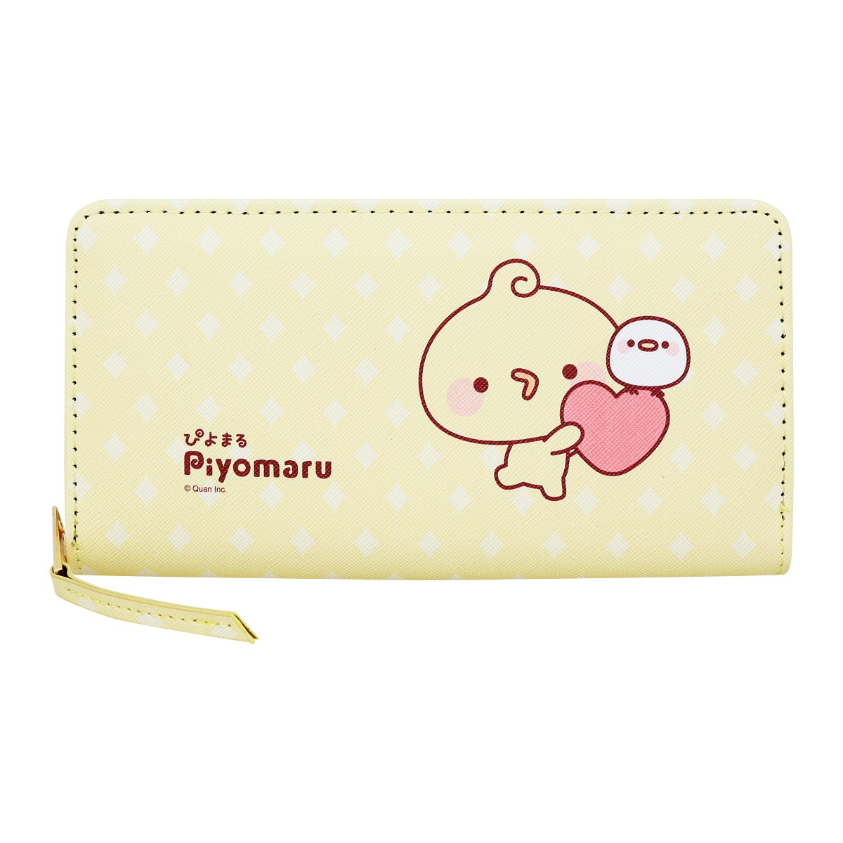 PIYOMARU Long Wallet Model PY811 Color Yellow