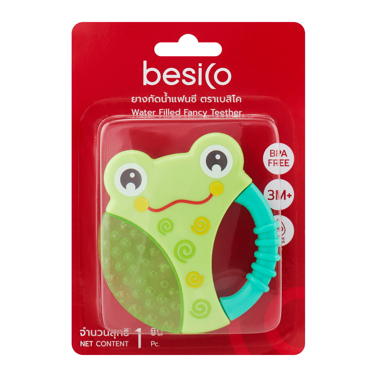 BESICO Water Filled Fancy Teether Model.XB0052 Assorted Pattern