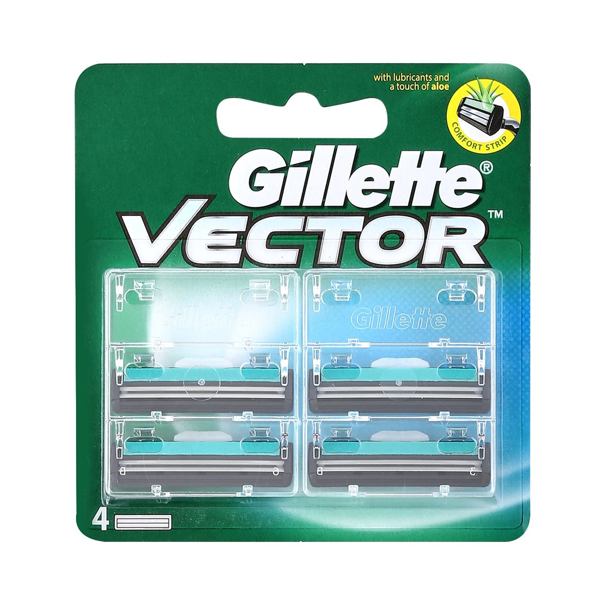 GILLETTE Vector Blade Pack 4