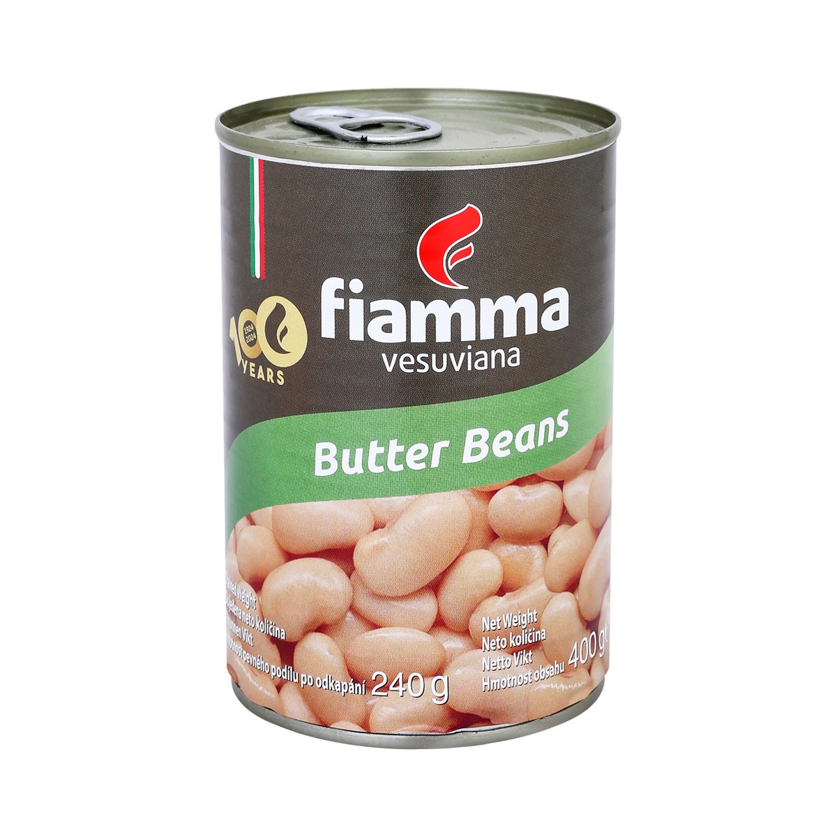 FIAMMA VESUVIANA Butter Beans 400 g.