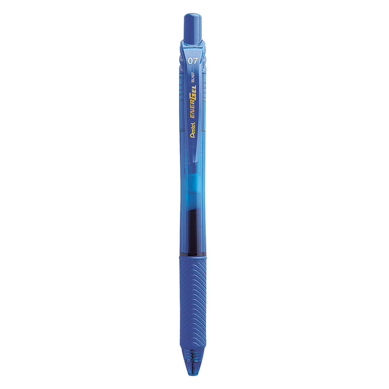 PENTEL Gel Pen Blue 0.7 mm.