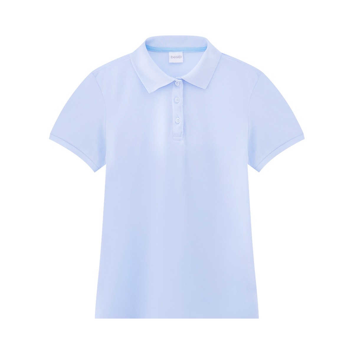 BESICO Women's Polo Shirt Blue