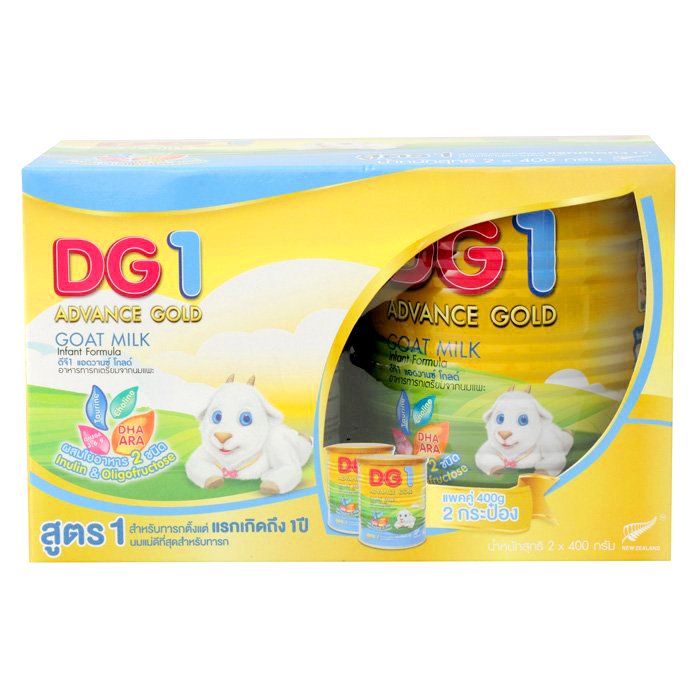 DG-1 Advance Gold Goat Milk Powder 400 g. X 2 cans