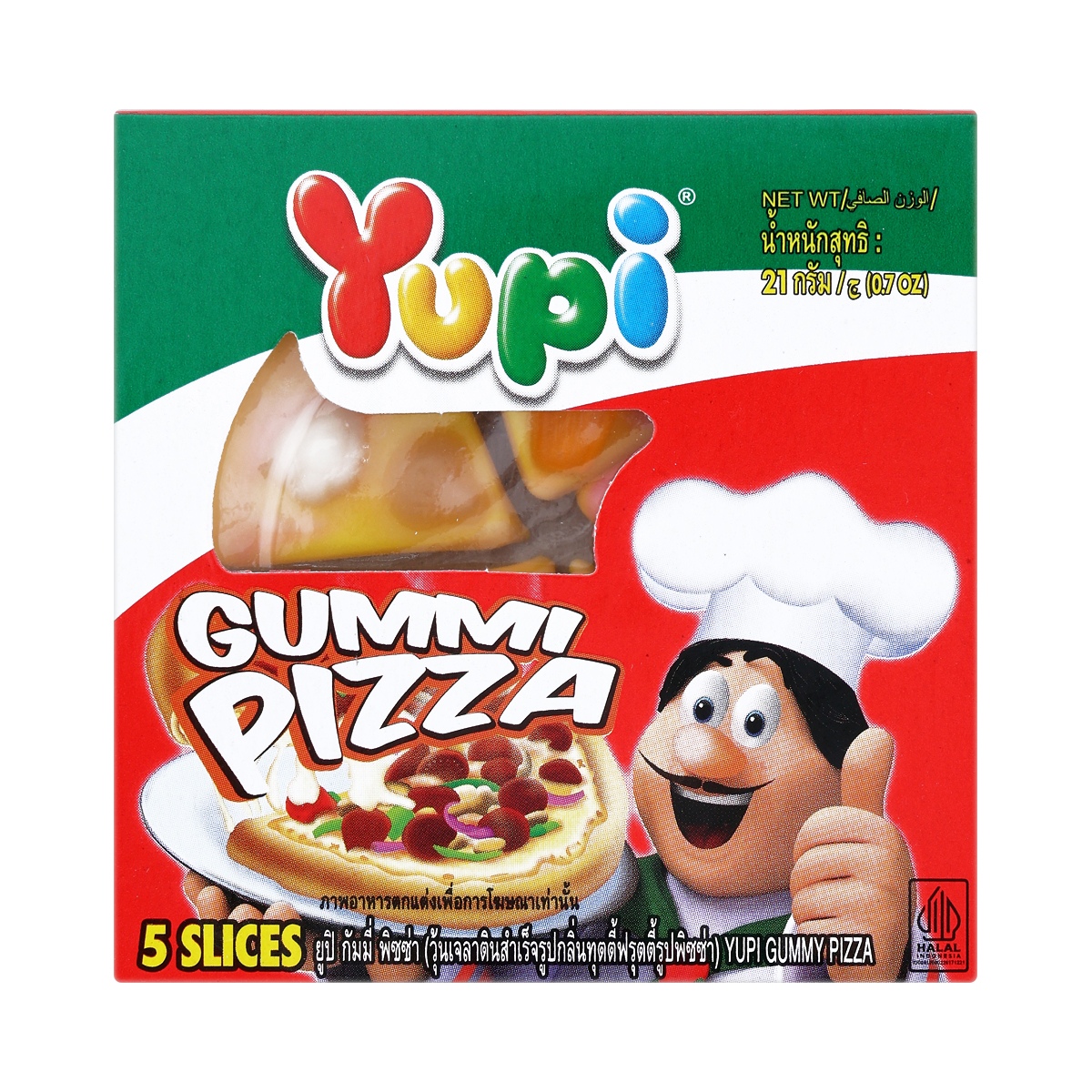 YUPI Gummy Pizza 21 g.