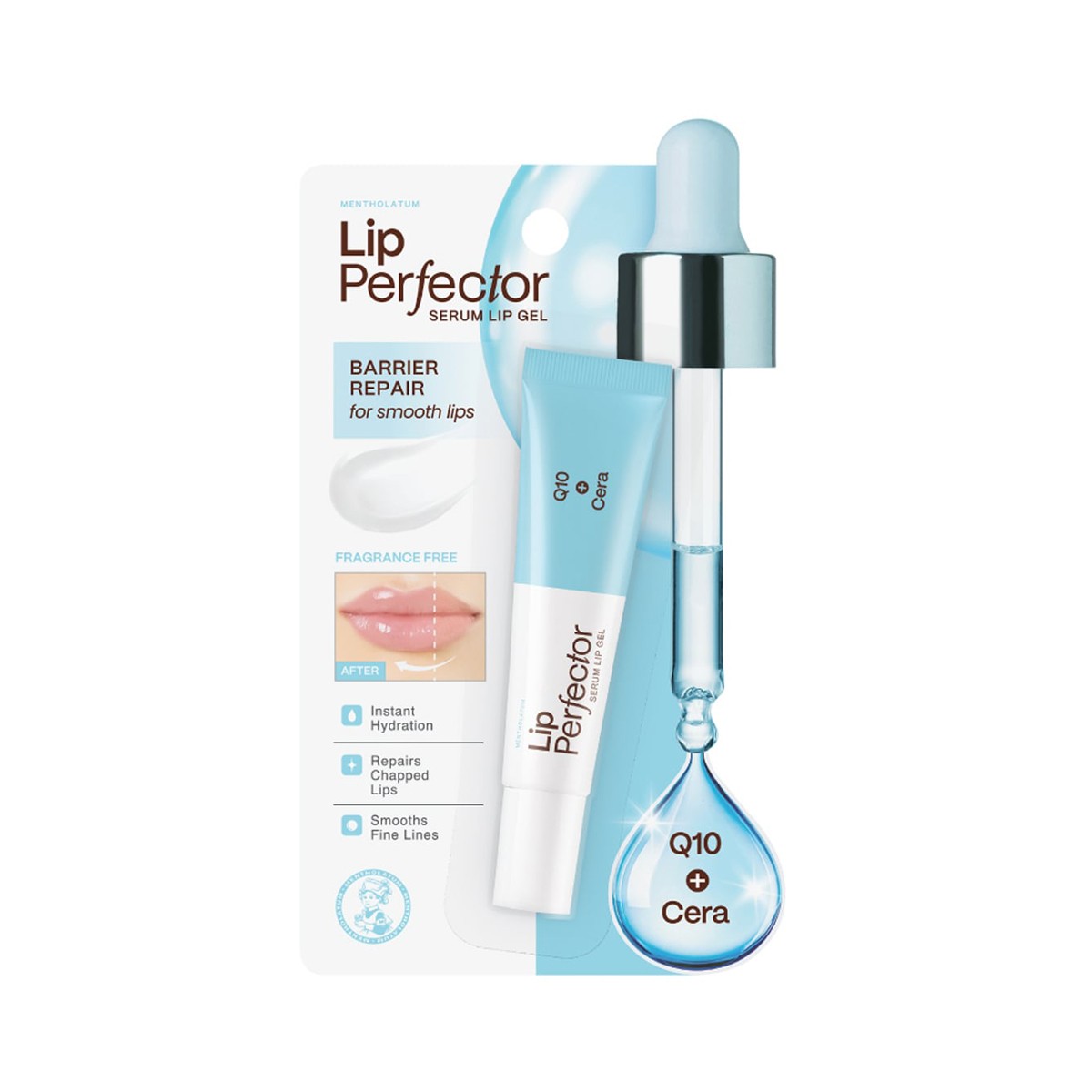 MENTHOLATUM Lip Perfector Serum Lip Gel - Q10 Cera 8 g.