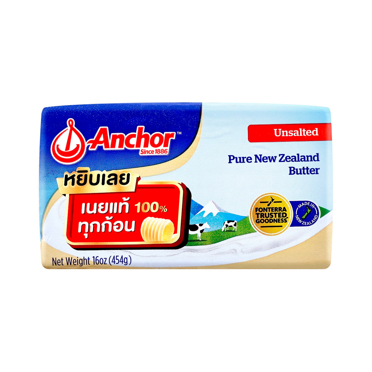 ANCHOR Unsalted Butter 454 g.