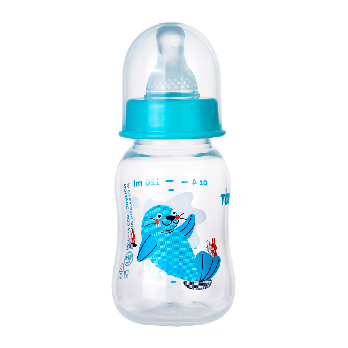 TODDY Peanut Shape Response Bottle 4 oz. Assorted Patterns