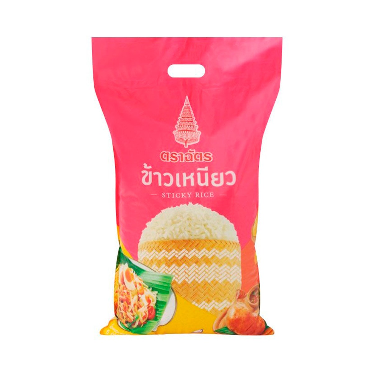 ตราฉัตร ข้าวเหนียว 5 กก.