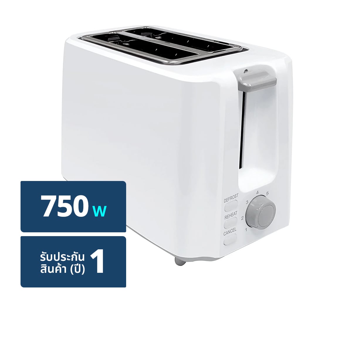 SHARP Electric Toaster Model KZ-2S04 Color White