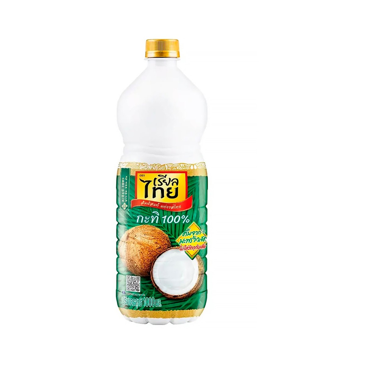 REAL THAI 100% Coconut Milk 1000 ml.