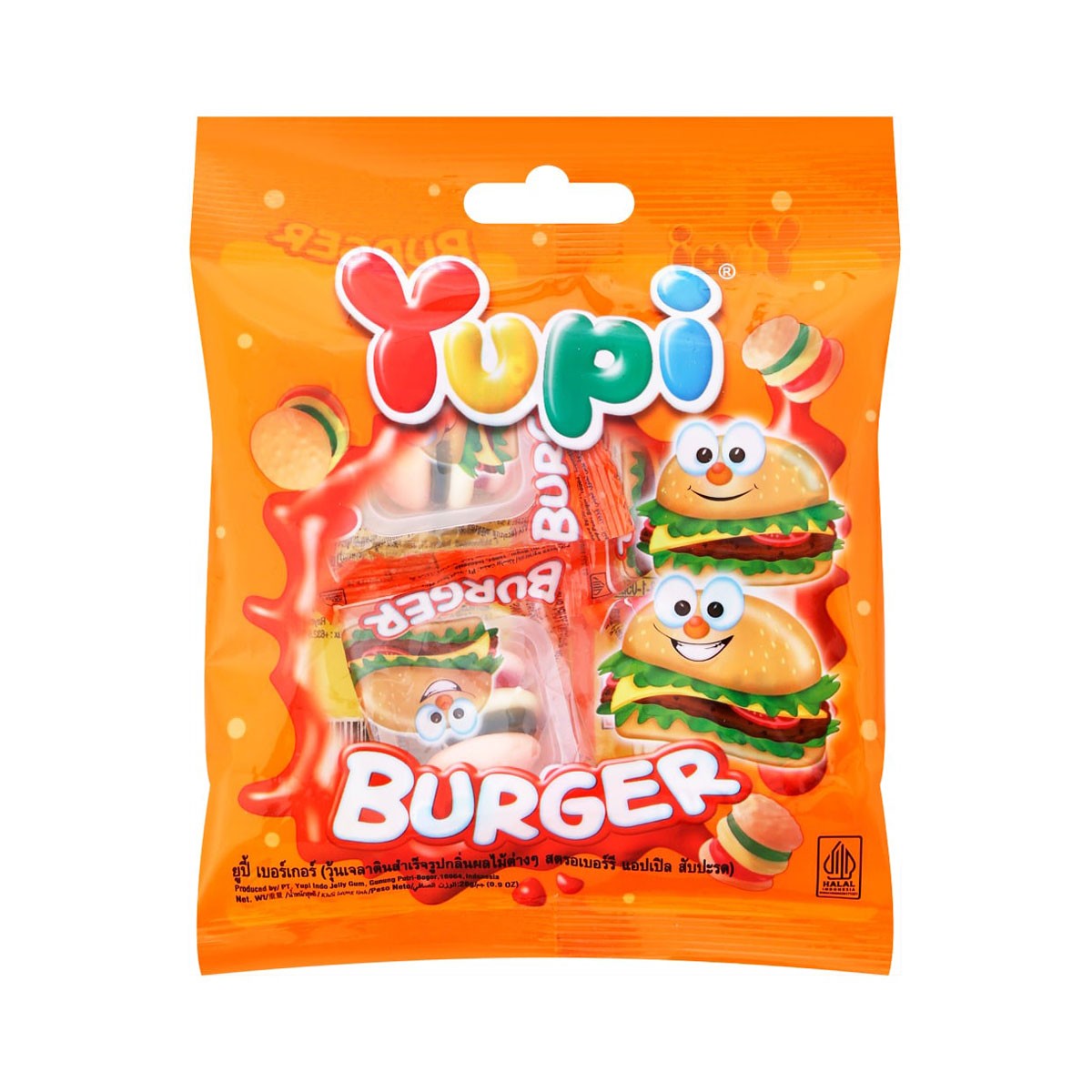 YUPI Gummy Mini Burger 32 g.