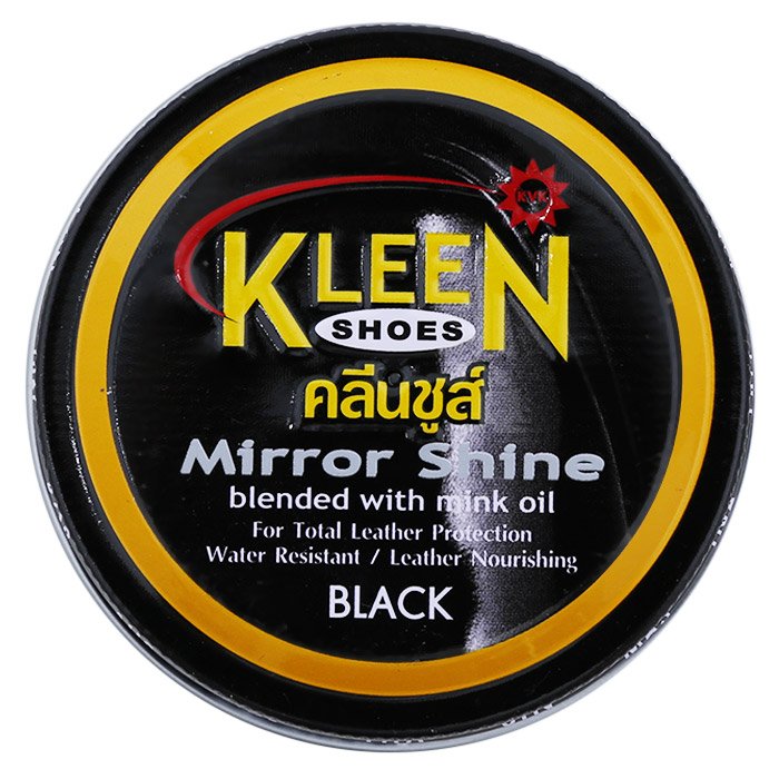 KLEEN SHOES Mirror Shine Shoe Polish Black 60 ml.