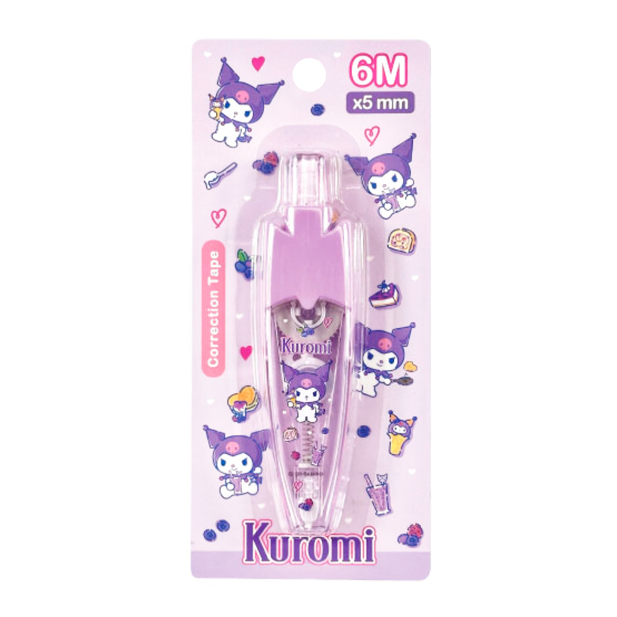 แบร์รอน กิ๊ฟ x คุโรมิ เทปลบคำผิด 6 ม. รุ่น KU8129