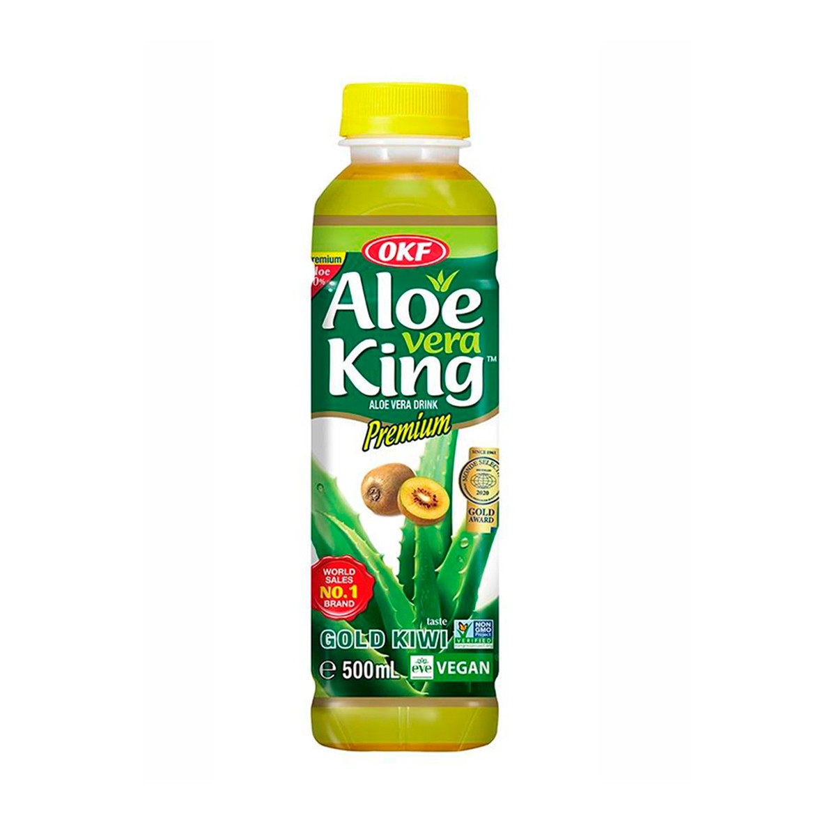 OKF Aloe Vera Drink Gold Kiwi 500 ml.