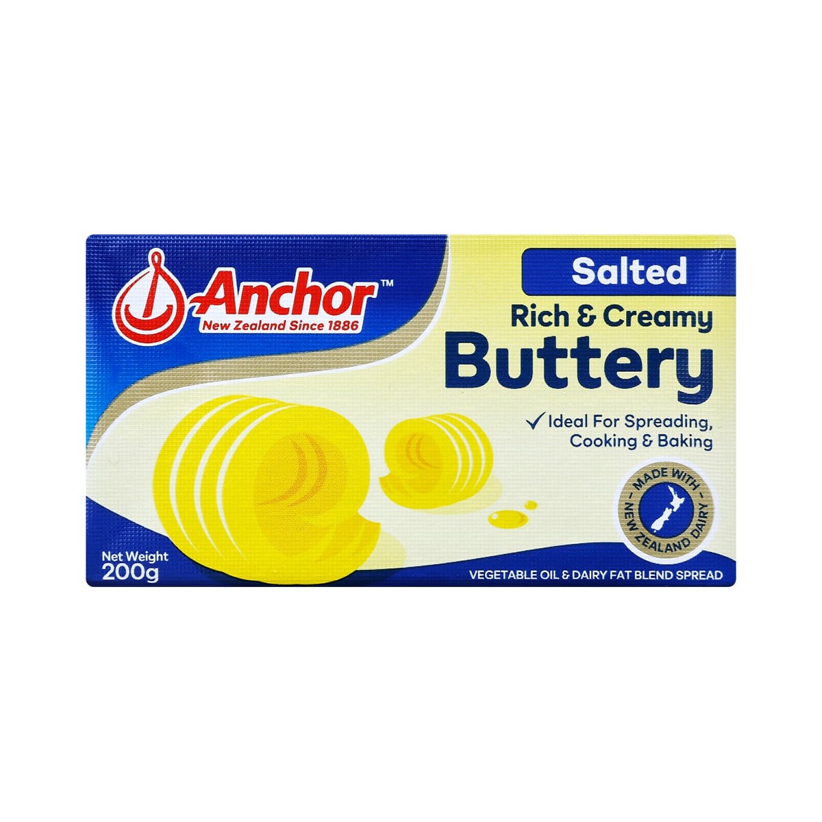 ANCHOR Buttery Salted 200 g.