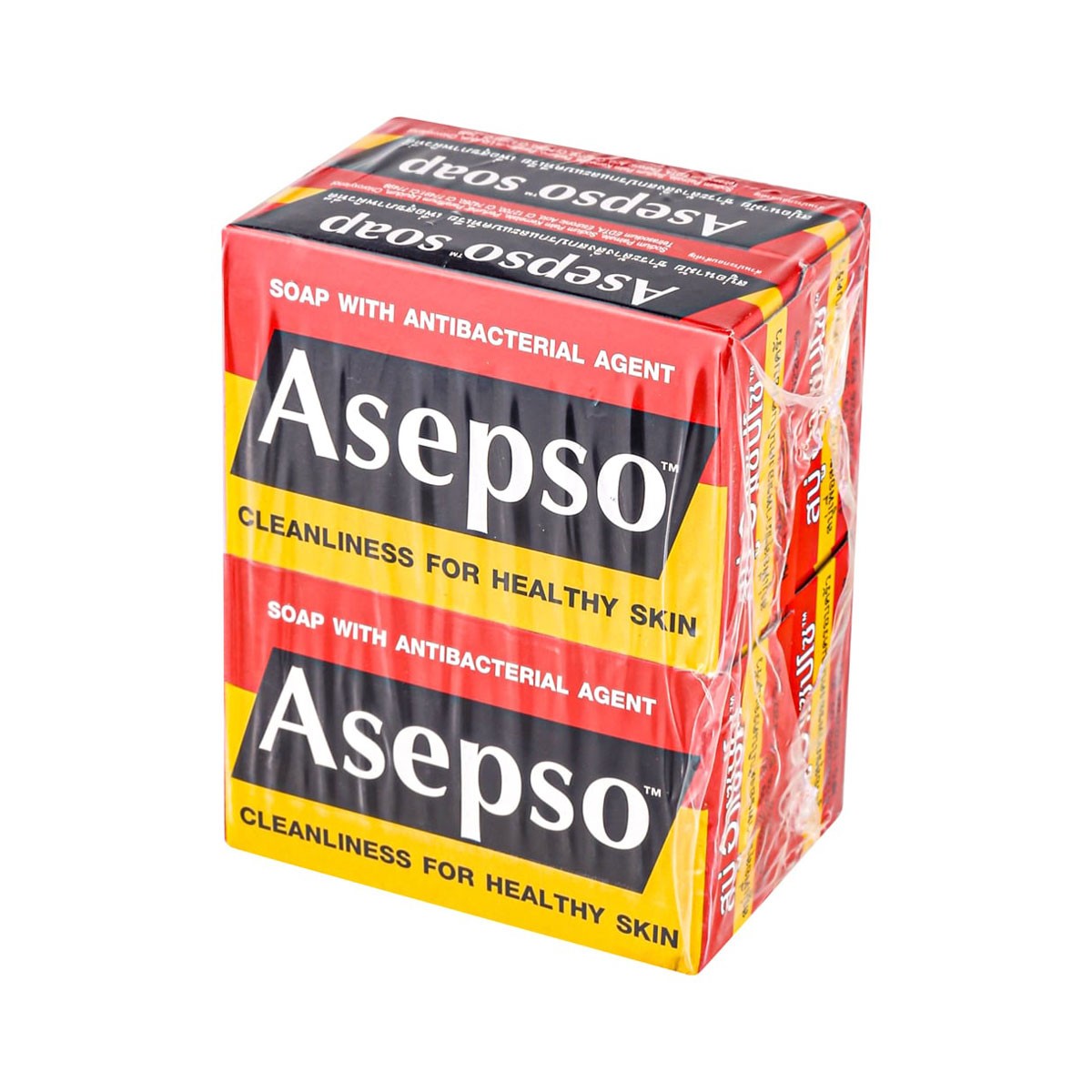 ASEPSO Original Bar Soap 80 g. Pack 4 bars