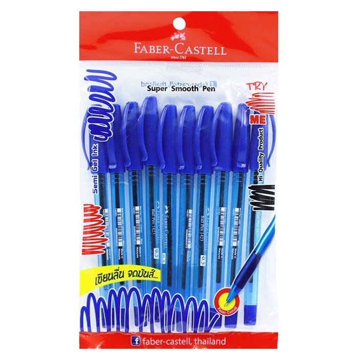 FABER-CASTELL Ballpoint Pen Model 1423 Pack 10