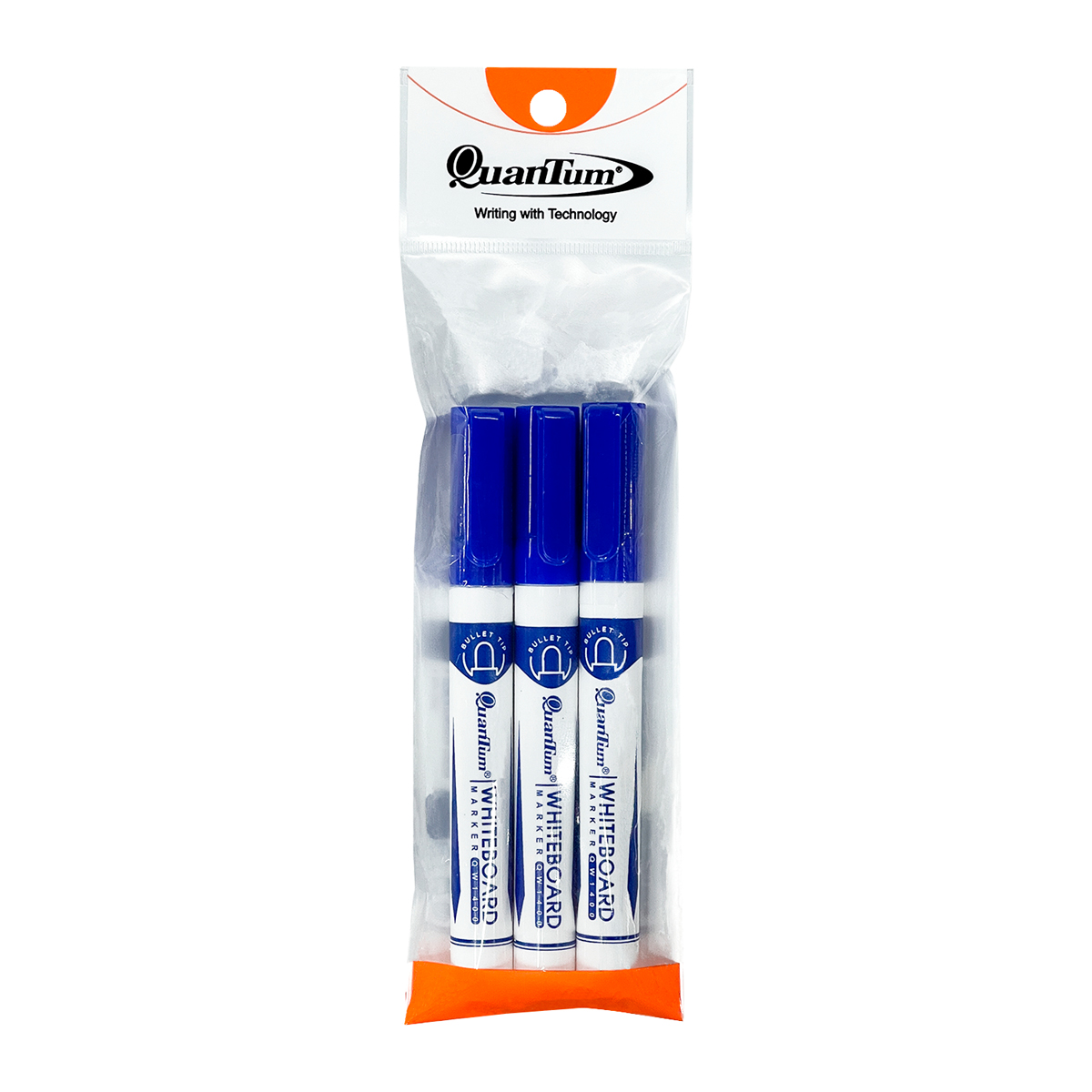 QUANTUM Whiteboard Marker 3 piece Blue Color