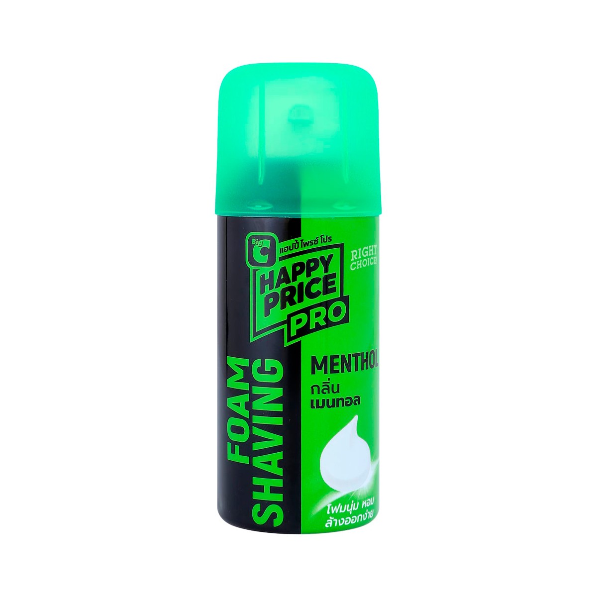 BIG C HAPPY PRICE PRO Shaving Foam Menthol 175 g.
