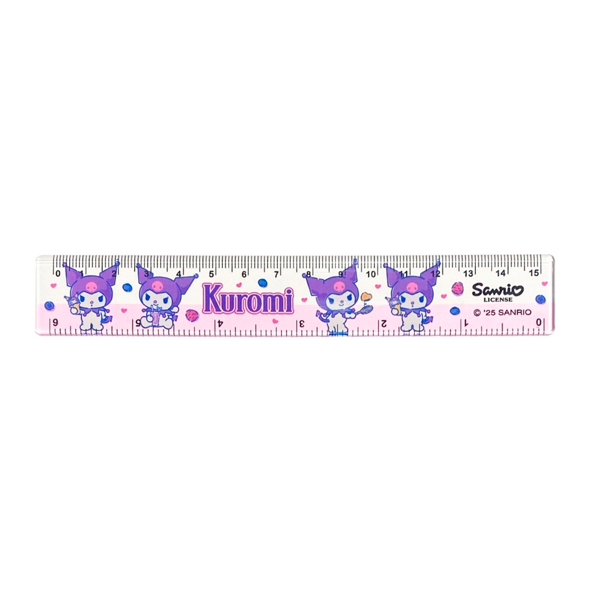 BEARRON GIFT Ruler 15 cm. Model KUR10 Assorted Patterns