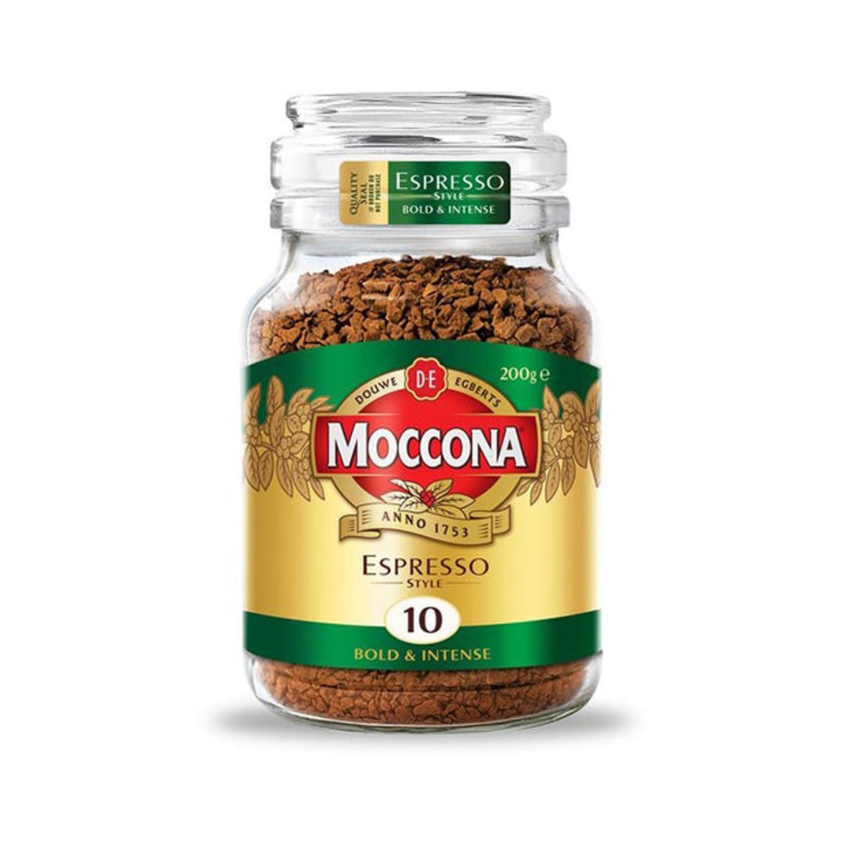 MOCCONA Espresso Style Freeze-Drying Instant Coffee 200g.
