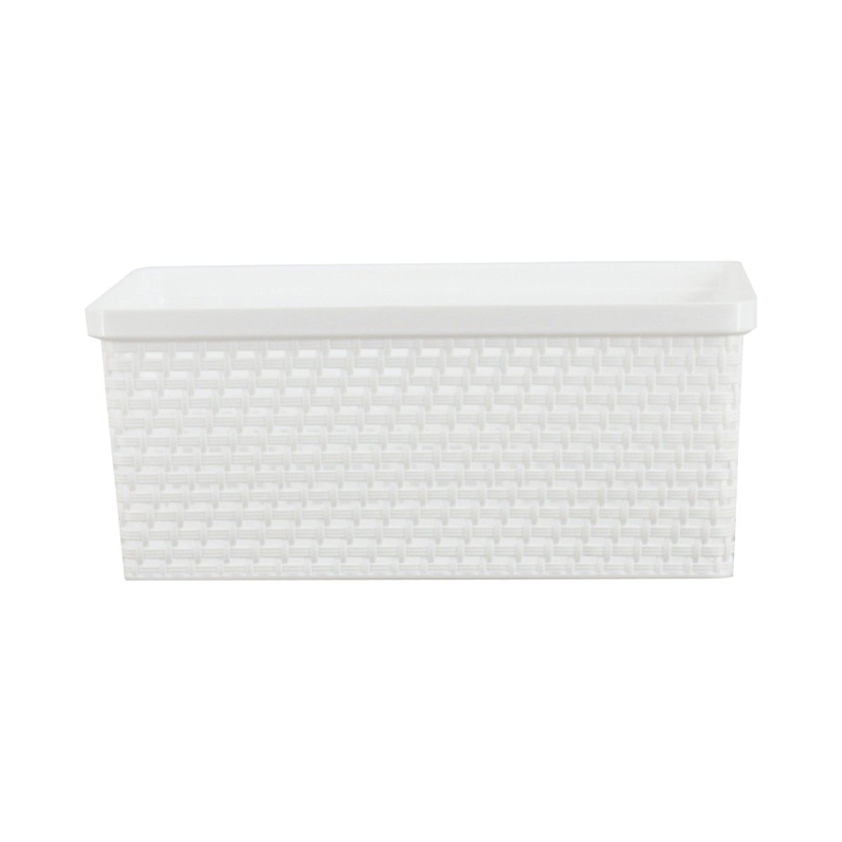 BESICO Senn Storage Basket M Size 18 x 26 x 12 cm. Color White