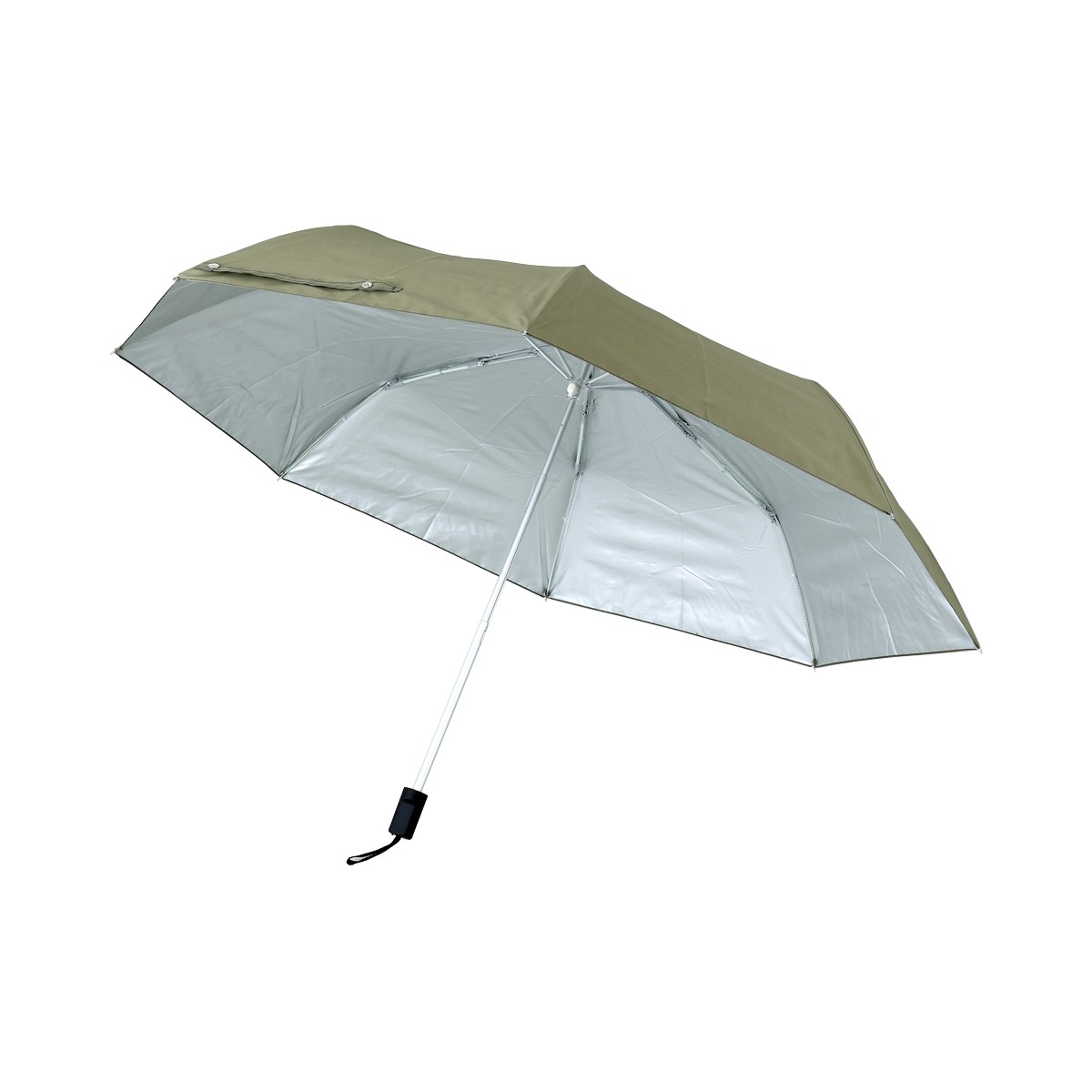 EMILY 3-Section Folding Umbrella Color Grey