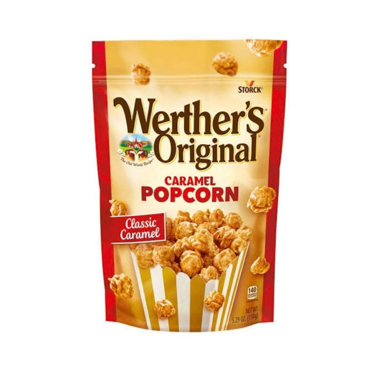 WERTHER'S ORIGINAL Caramel Popcorn Classic Caramel 140 g.