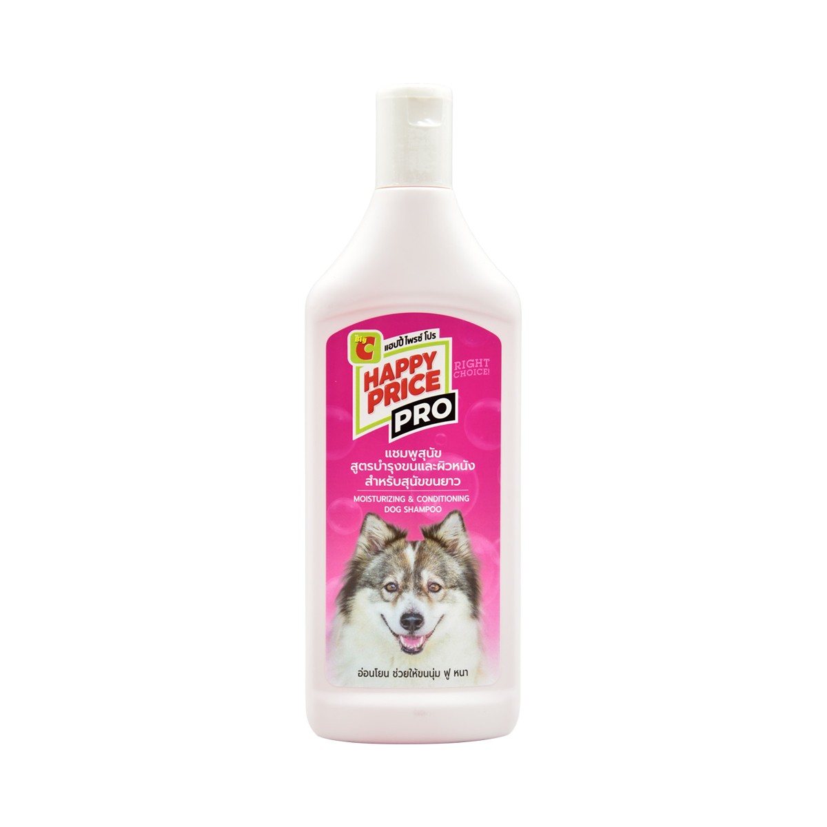 BIG C HAPPY PRICE Moisturizing & Conditioning Dog Shampoo 350 ml.
