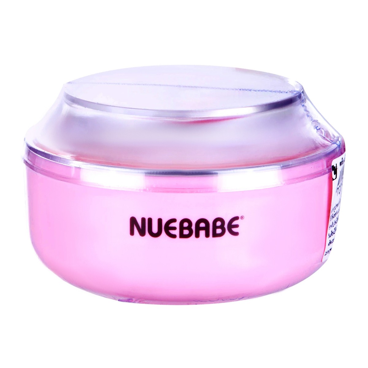 NUEBABE Baby Powder Container with Flat Lid