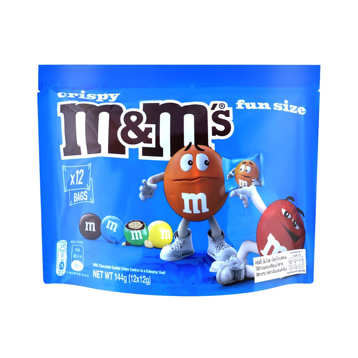 M&M'S Crispy Fun Size 144 g.