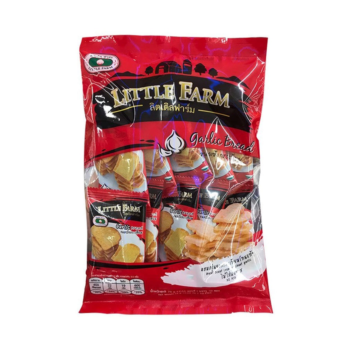 LITTLE FARM Garlic Breads 76 g.