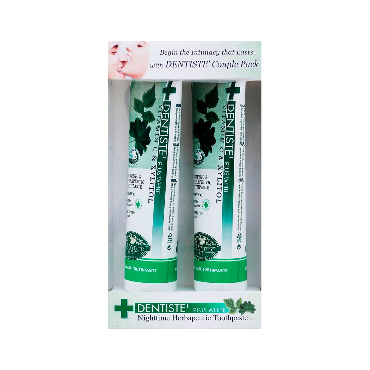 DENTISTE Plus White Nighttime Herbapeutic Toothpaste 100 g. x 2 units