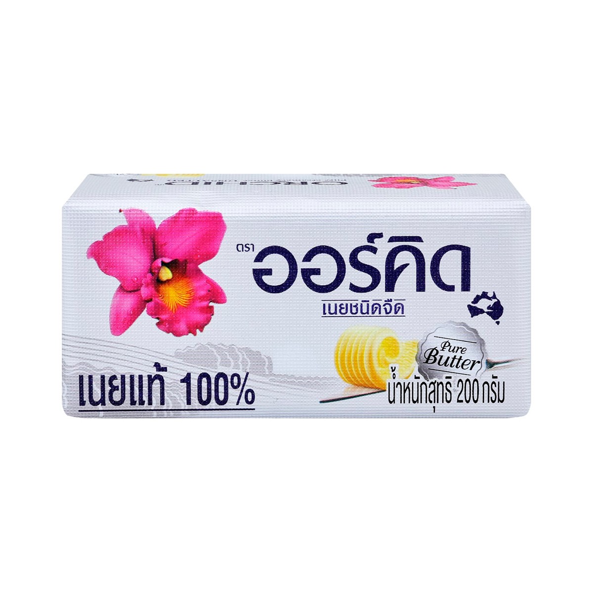ORCHID Unsalted Butter 200 g.