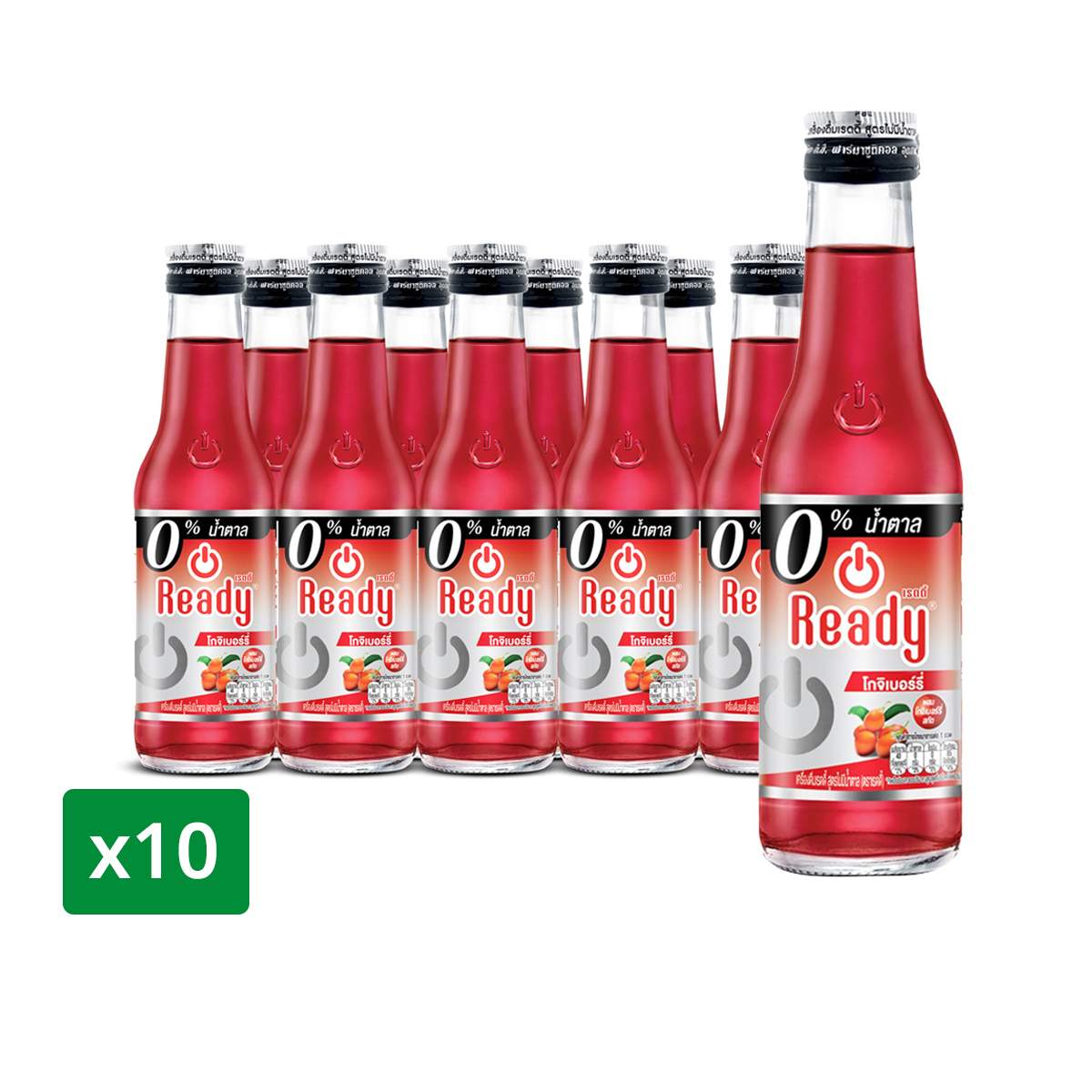 READY Beverage Zero Sugar 150 ml. Pack 10