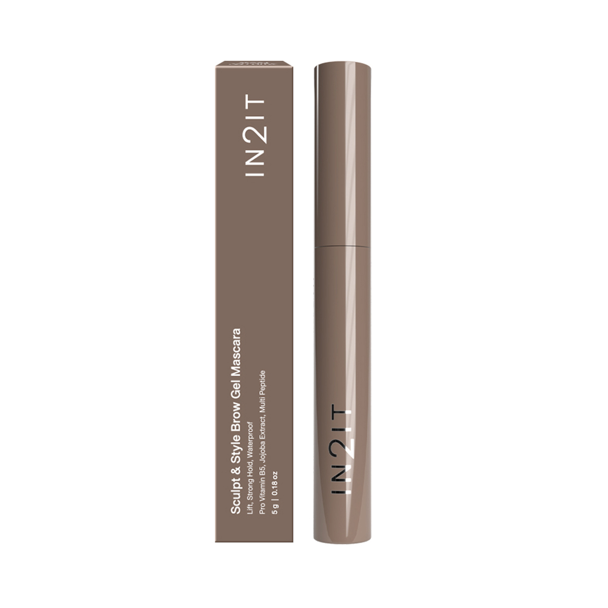 อินทูอิท สคัลพท์ แอนด์ สไตล์ บราว เจลมาสคาร่า สี SBG04 5 ก.