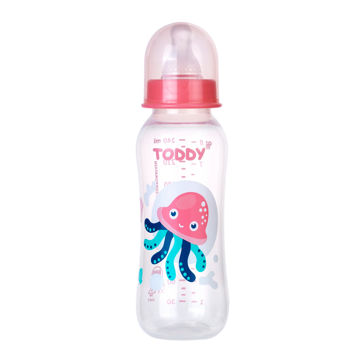 TODDY Peanut Shape Response Bottle 8 oz. Assorted Patterns