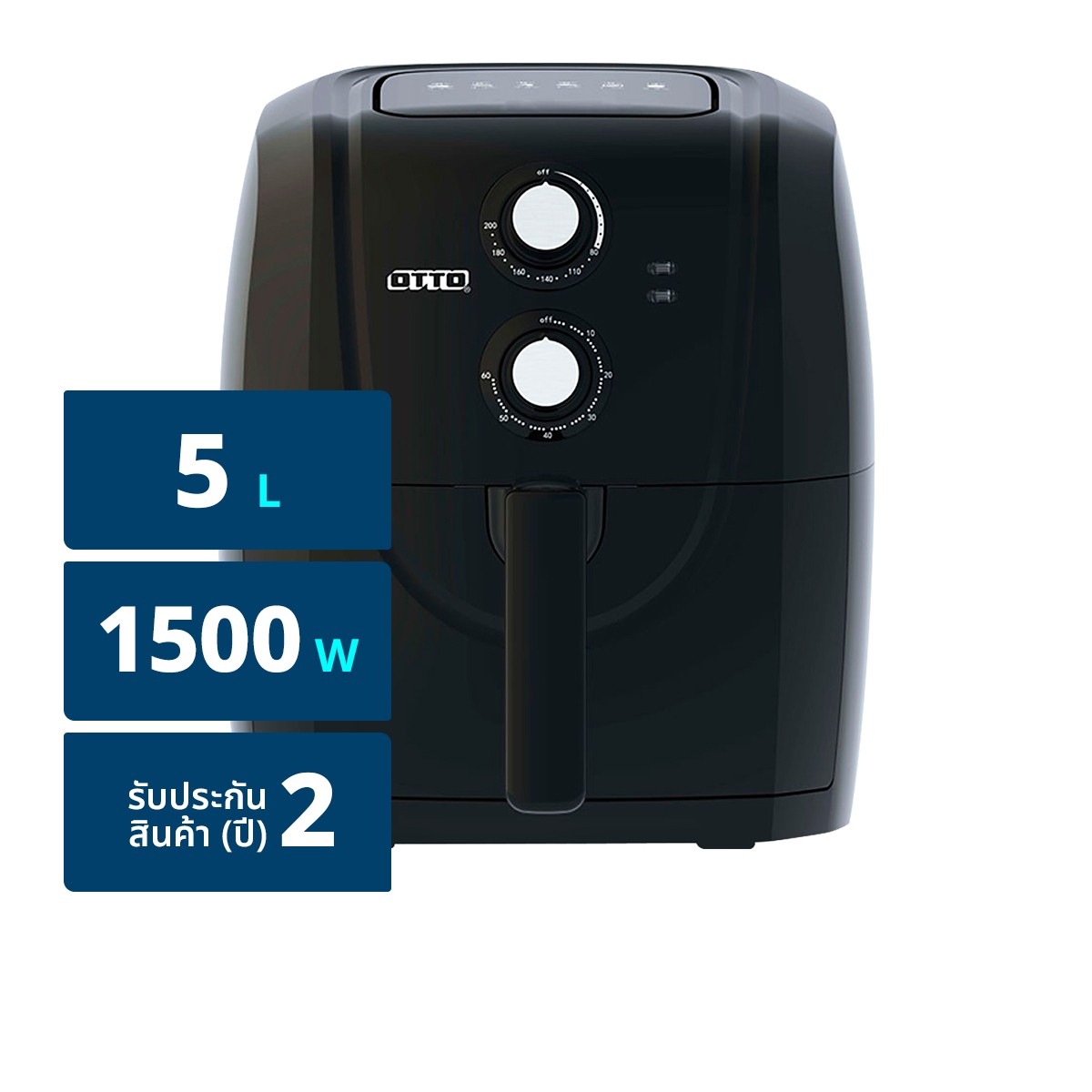 OTTO Air Fryer Model CO-765M Capacity 5 L.
