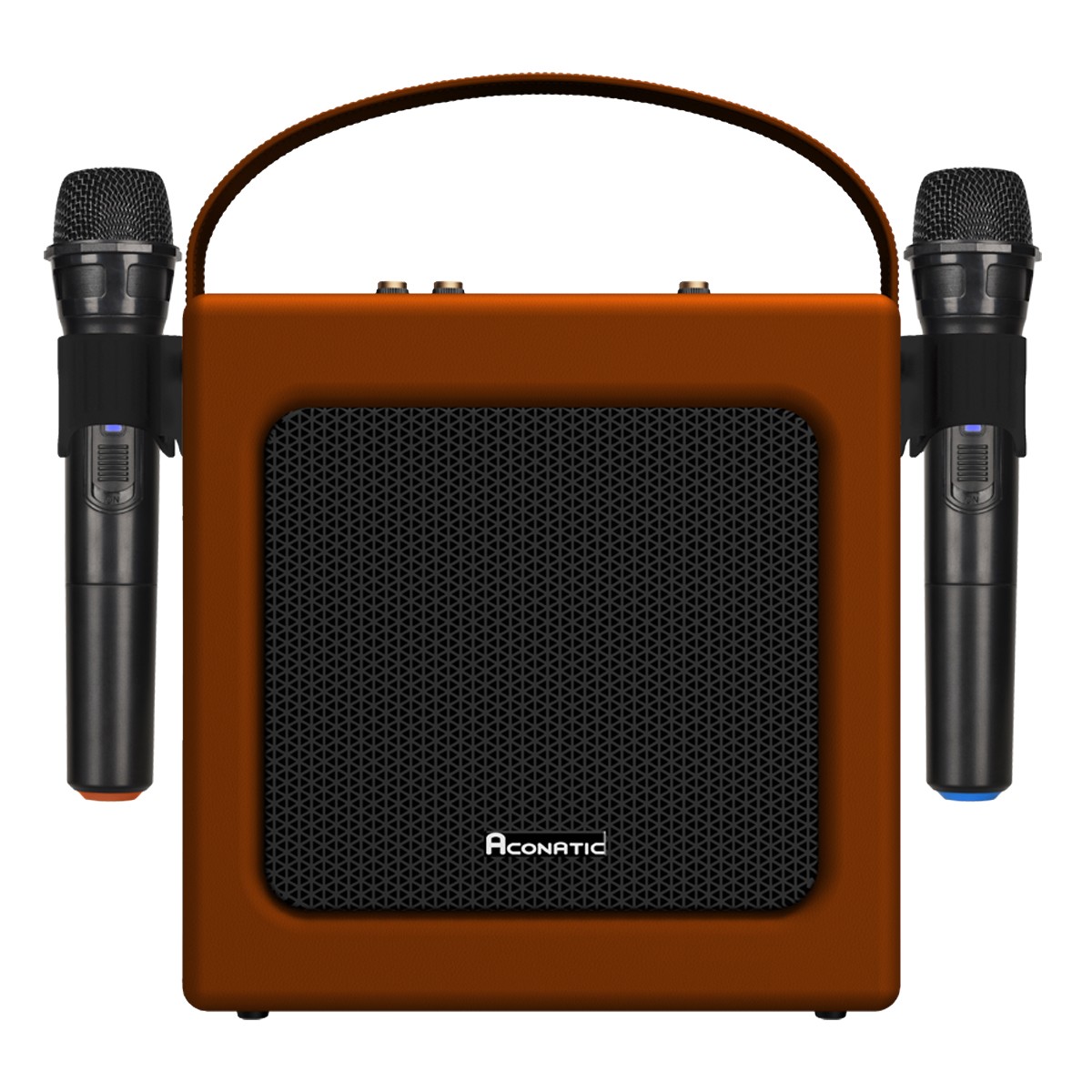 ACONATIC Bluetooth Speaker Model AN-RT401 Color Brown