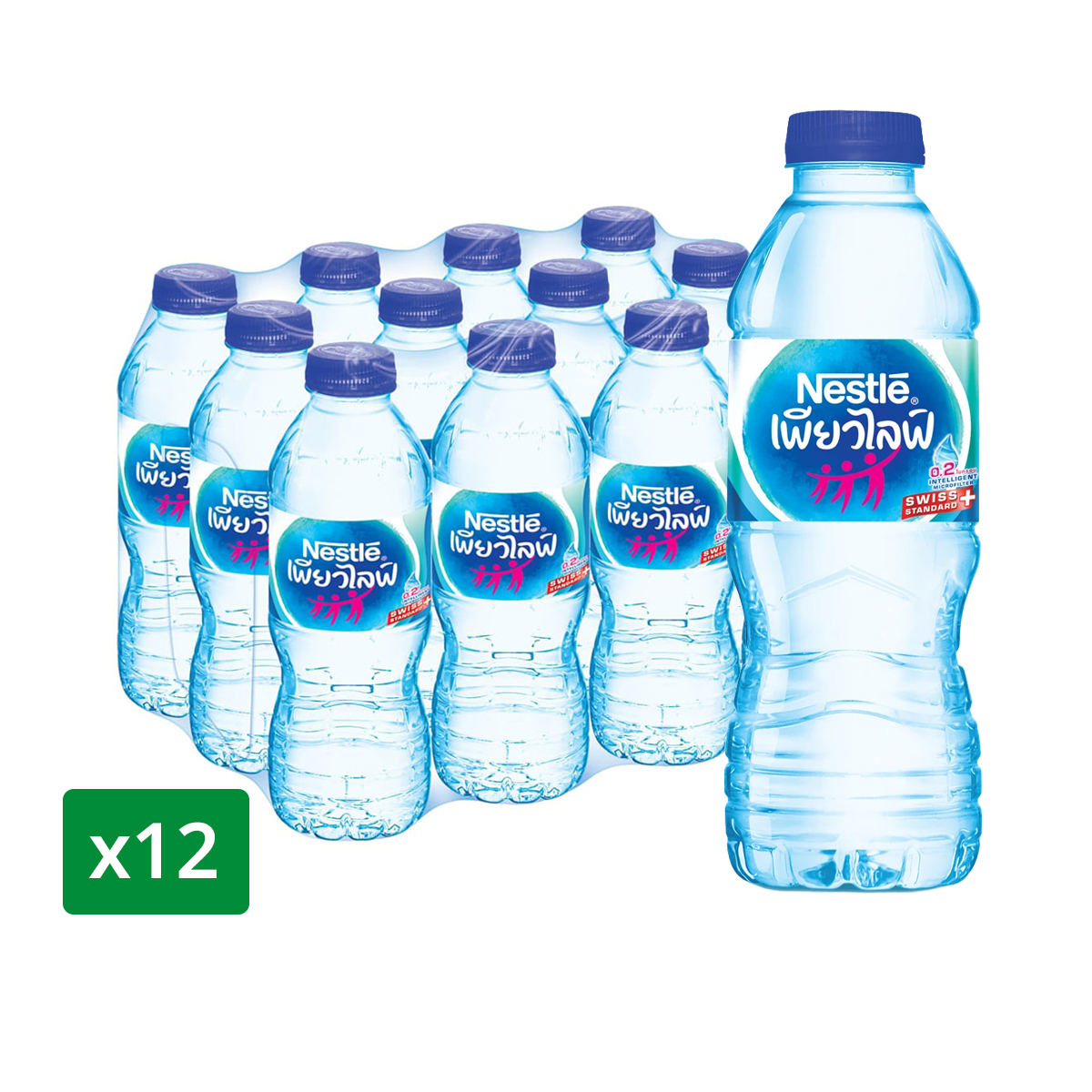 NESTLE Pure Life Drinking Water 330 ml. Pack 12