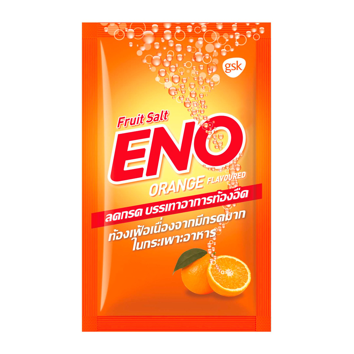 ENO Sodium Cabonate Anhydrous Orange Flavoured 4.3 g.