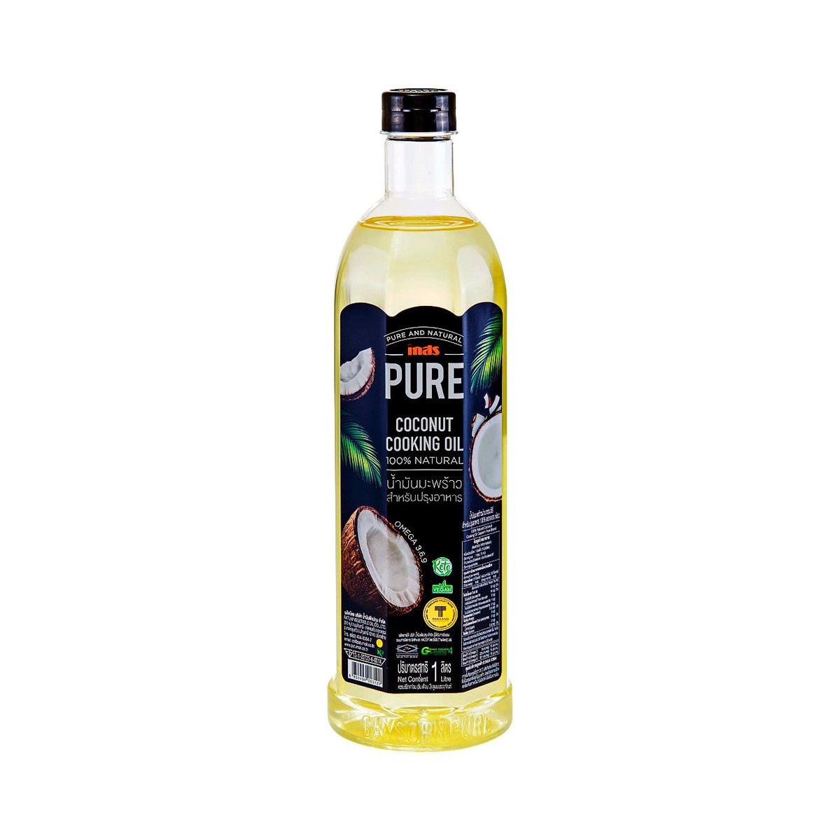 GAYSORN Pure Coconut Cooking Oil 1 L.